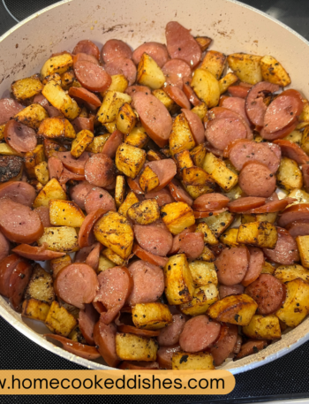 Kielbasa and Potato Skillet cover