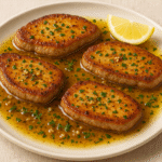 garlic butter pork chops