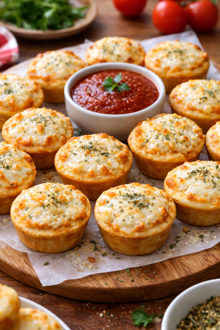 mini cheese pizza bites