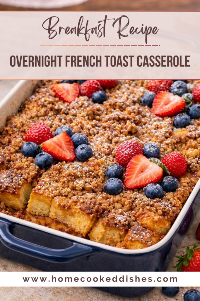 overnight french toast casserole