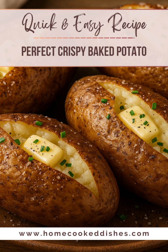 crispy baked potato recipe