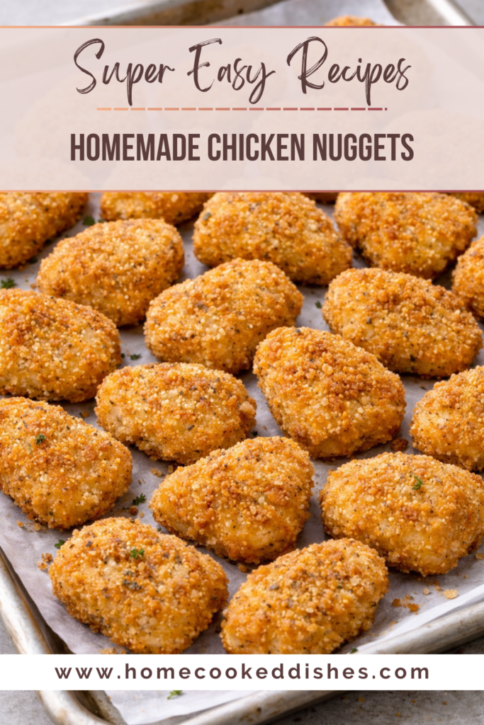 homemade chicken nuggets recipe