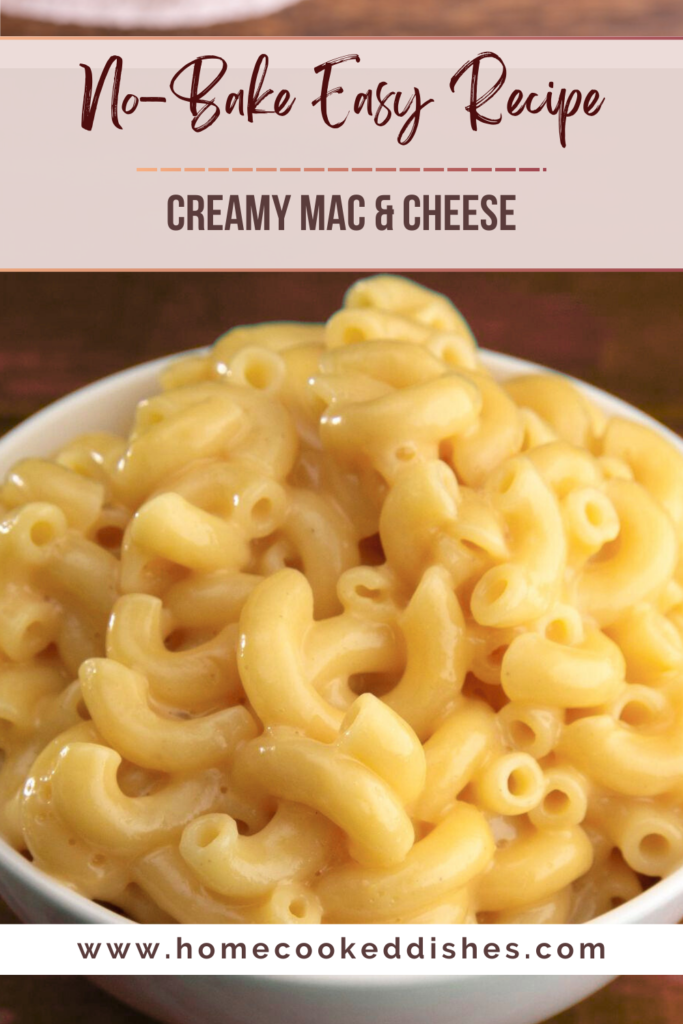 Mac and Cheese Recipe pin
