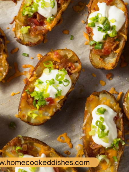 Loaded Potato Skins Recipe